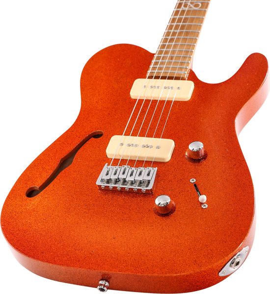 Chapman Guitars ML3 Pro Traditional Semi-Hollow (burnt orange sparkle)
