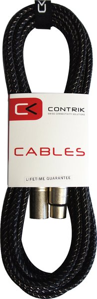 Contrik NMKS T-GR Retro Microphone Cable / NMKS6T-GR (6m)