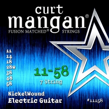 Nickel Wound Set 7 String (11-58)