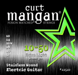 Stainless Wound Set Extra Light wound 3rd (10-50)