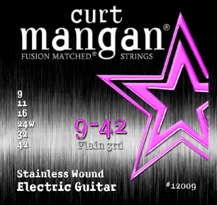 Stainless Wound Set Plain 3rd (9-42)