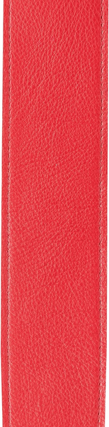 D'Addario 20GL02 Garment Leather Strap (red)