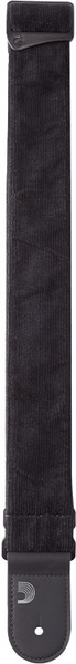 D'Addario 50CR00 Corduroy Straps (Black)