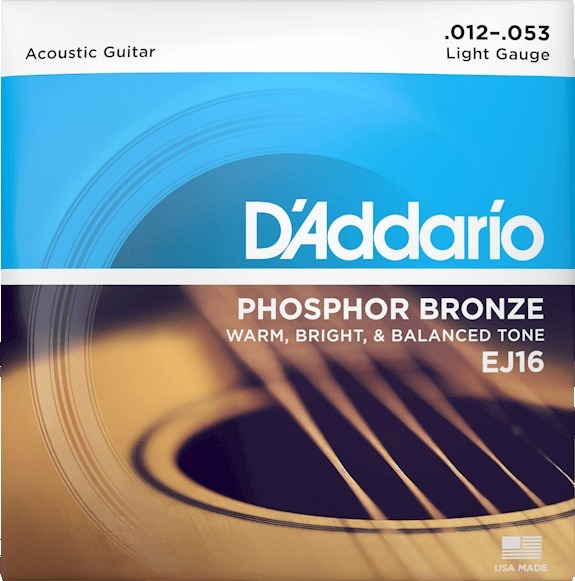 D'Addario EJ16 Light (012-053)