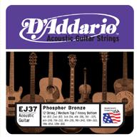 D'Addario EJ37 12-String Guitar