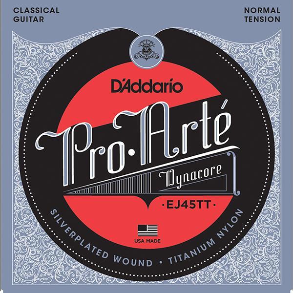 D'Addario EJ45TT Pro Arte Dynacore / Titanium Trebles Normal Tension