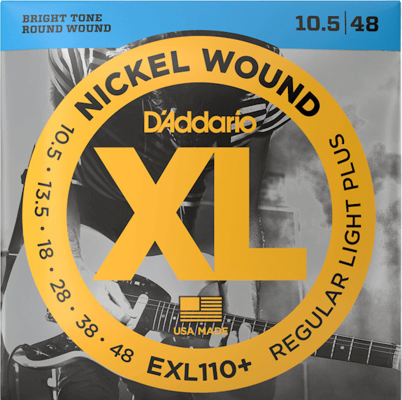 D'Addario EXL110+ Regular Light Plus 010-048