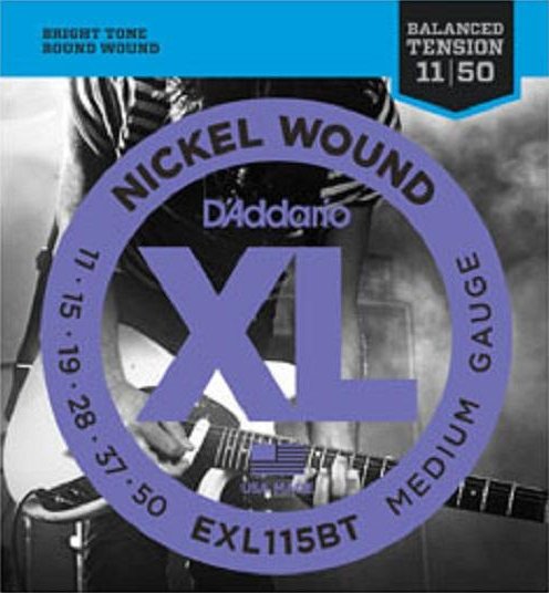 D'Addario EXL115BT Balanced Tension Jazz-Rock / 011-050