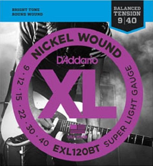 D'Addario EXL120BT Balanced Tension Super Light / 009-040