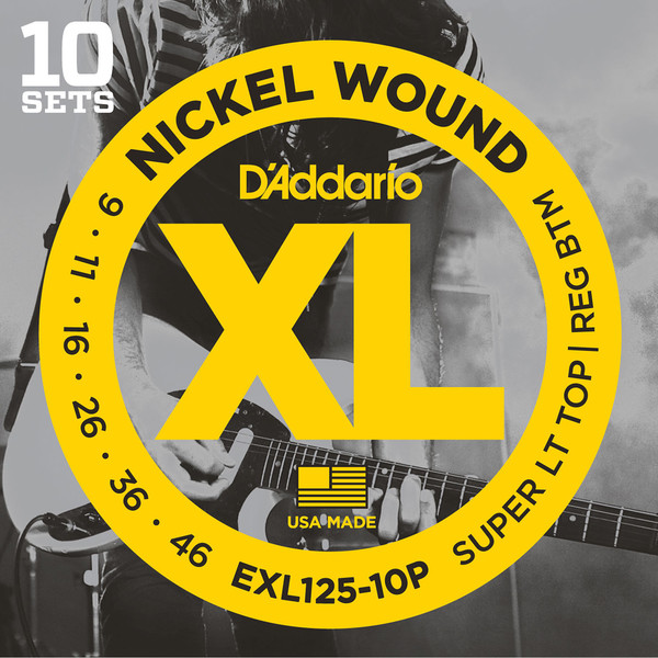 D'Addario EXL125 Super Tops / 009-046