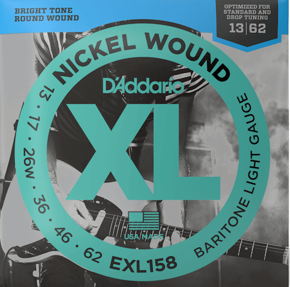 D'Addario EXL158 Electric Baritone Guitar (013-062)