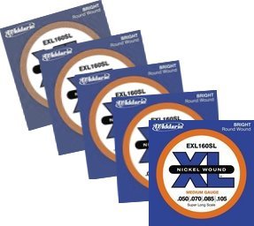 EXL160SL / 5 Sets (.050-.105 / super long scale regular)