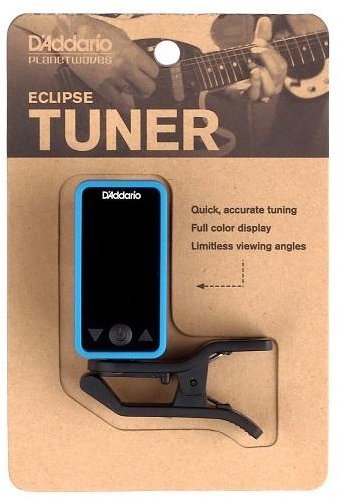 D'Addario Eclipse Chromatic Clip-On Tuner (blue)