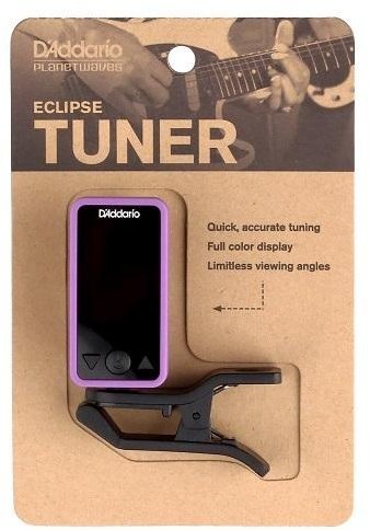 D'Addario Eclipse Chromatic Clip-On Tuner (purple)