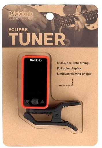 D'Addario Eclipse Chromatic Clip-On Tuner (red)