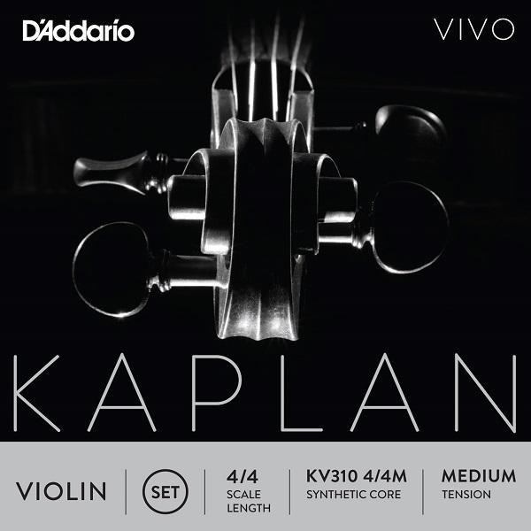 KV310 4/4M Kaplan Vivo Violin String Set (medium tension)