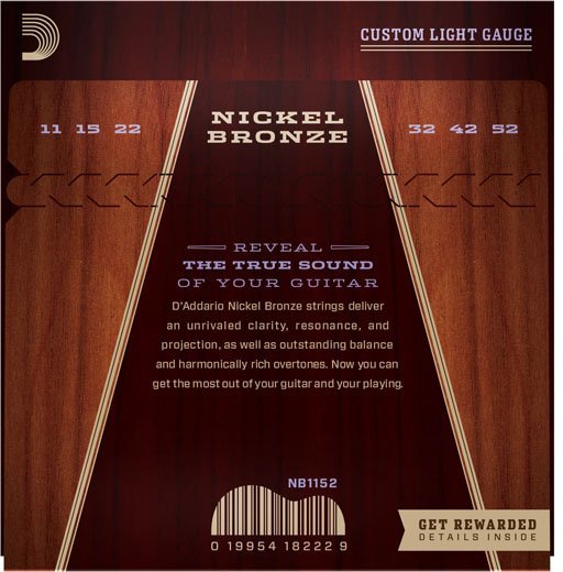 D'Addario NB1152 (custom light)