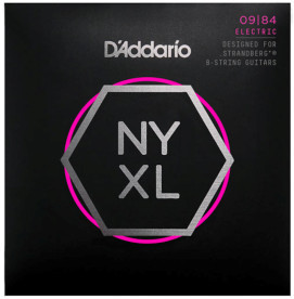 NYXL0984SB 8-String / Nickel Wound (.090-.084 Custom Light)