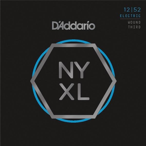 D'Addario NYXL1252W New York XL / Nickel Round Wound (.012-.052 - light wound 3rd)