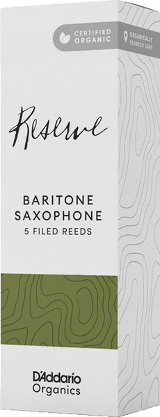 Organic Reserve for Baritone Saxophone (strength 3.5 / set of 5)