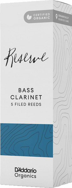 Organic Reserve for Bass Clarinet (strength 3+ / set of 5)