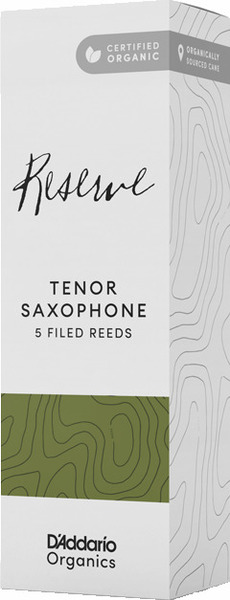 Organic Reserve for Tenor Saxophone (strength 3 / set of 5)