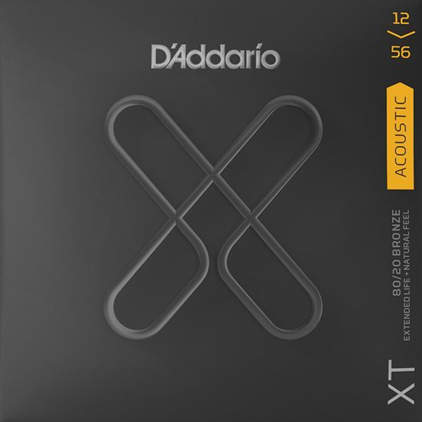 D'Addario XT 80/20 Bronze / 012-056 (custom light)