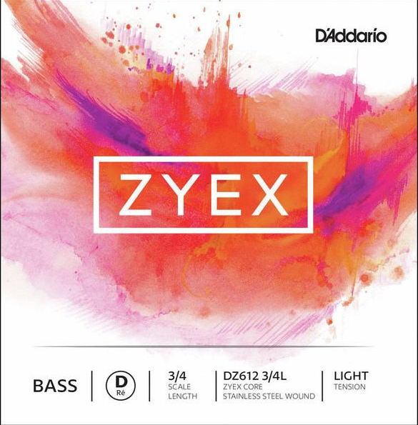 Zyex DZ612 3/4L / Single String D (Re) (3/4, light tension)