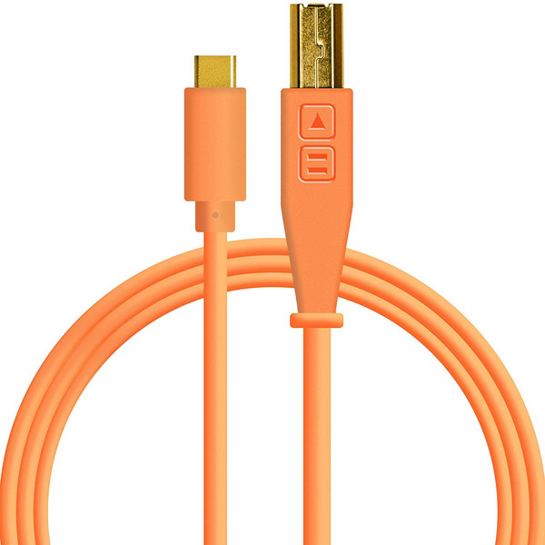 USB-C Chroma Cable Straight (Orange / 1.5m)