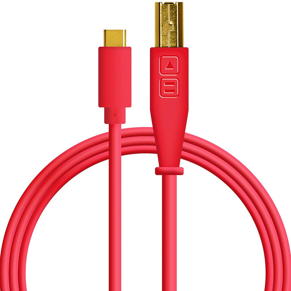USB-C Chroma Cable Straight (Red / 1.5m)