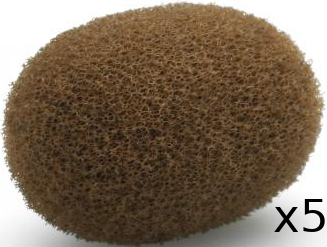 Slim Foam Windscreen / DUA0531 (brown)