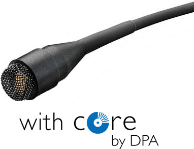 DPA d:screet CORE 4060 Omni Mic, Norm SPL, 3-Pin Lemo (black)