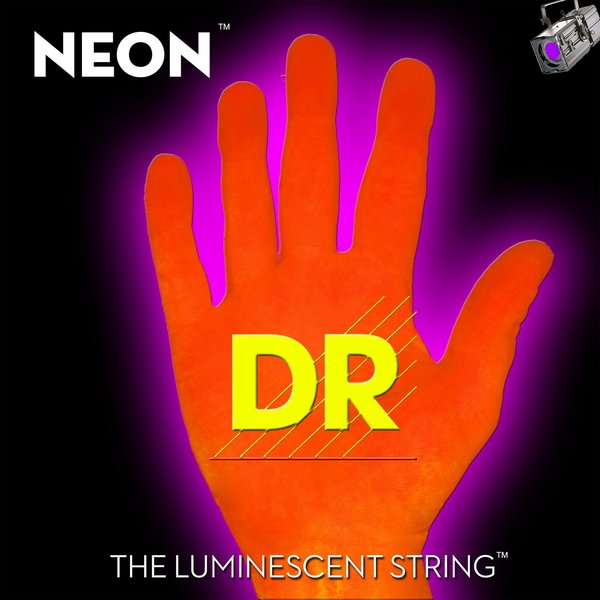 DR Strings NOB6-30 6 String Medium (orange)