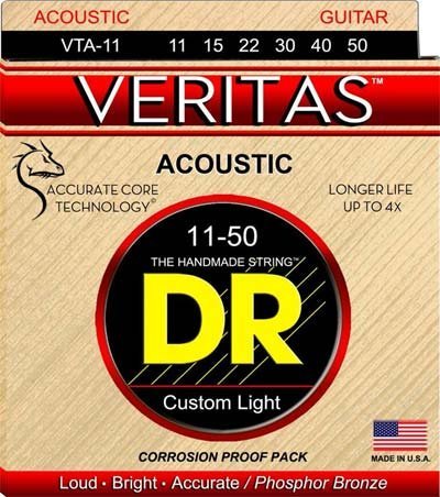 DR Strings VTA 11 Custom Light (11-50)