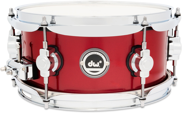 DWe Side Snare Bundle 5x10" (Black Cherry Metallic Lacquer)