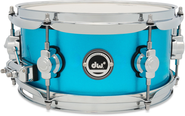 DWe Side Snare Bundle 5x10" (Laser Blue Metallic Lacquer)