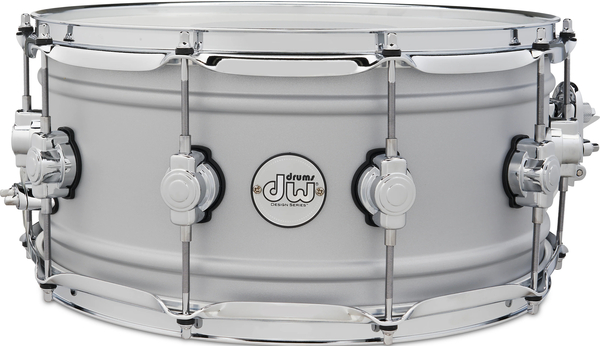 Design Series Aluminum Snare (Matte Aluminum / 6.5x14")