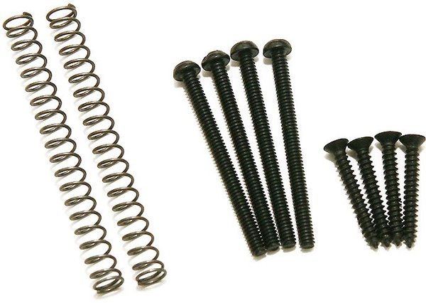 GH1201 BK / Humbucker Mounting Kit Bridge (black - long)