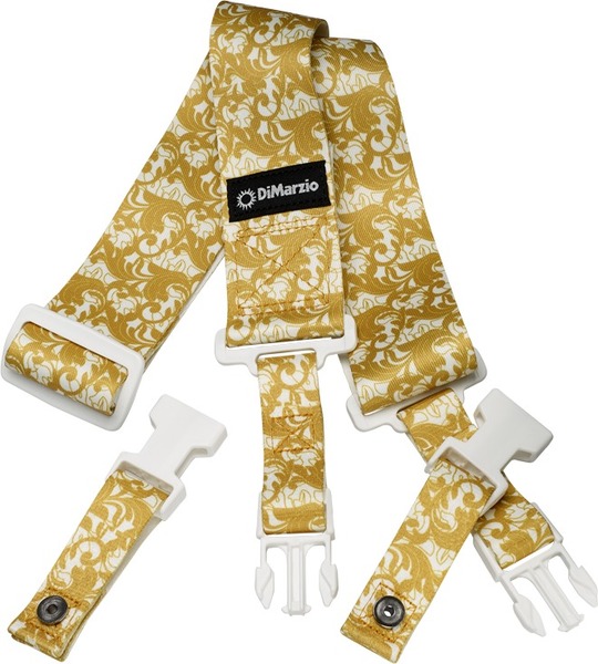 Steve Vai Utopia ClipLock Strap (white - gold)