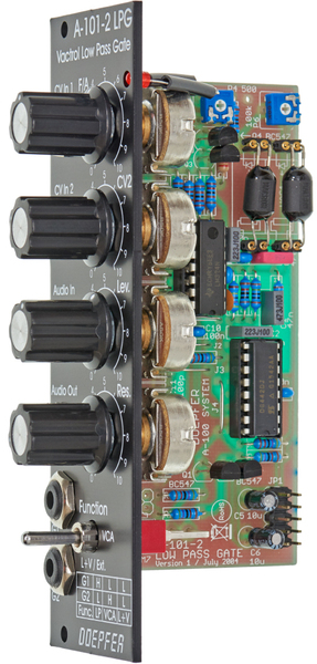 Doepfer A-101-2 Vintage Vactrol Lowpass Gate / LPG | MusiX Doepfer A-101-2 Vintage Vactrol Lowpass Gate / LPG | MusiX