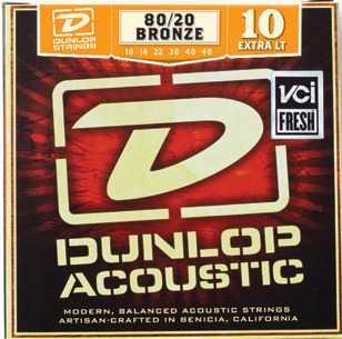 Dunlop Acoustic 80/20 (Extra Light 010-048)