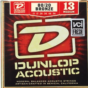 Dunlop Acoustic 80/20 (Medium 013-056)