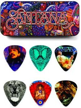 Dunlop Carlos Santana Pick Tin - Medium
