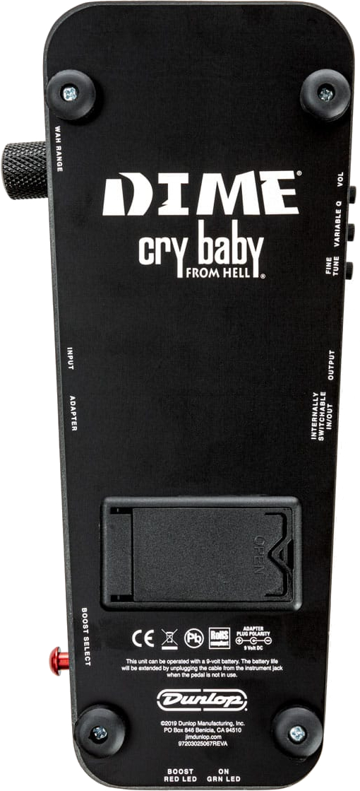 Dunlop DB01B Cry Baby 'From Hell' Dimebag Signature Wah