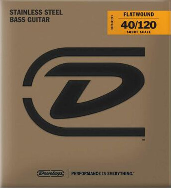 DBFS040120S Bass 5-String Set / Flatwound Stainless Steel (medium light /.040-.120/short scale)