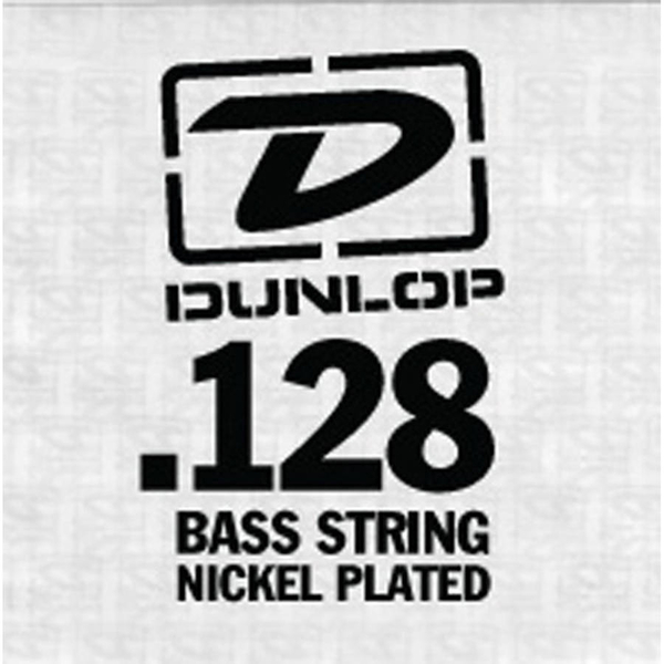 Dunlop DBN128 Bass Single String / Nickel Wound (.128)