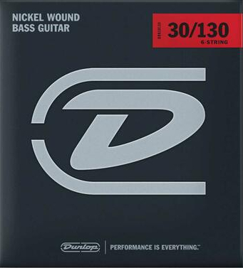 Dunlop DBS30130 Bass 6-String Set / Nickel Wound (medium / .030-.130)