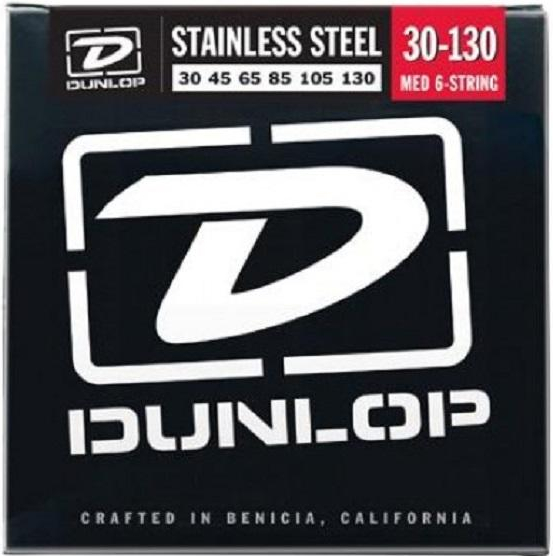 Dunlop DBS30130T Stainless Steel R./W. Long Sc. Medium Tapered (.030-.130)