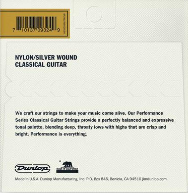 Dunlop DCV100NB Classical Guitar String Set (normal tension / ball end)