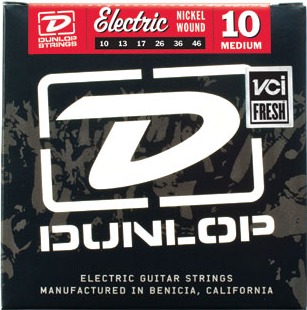 thumbnail image 2 of Dunlop DEN1074 Nickel Plated Steel Medium Electric Guitar 8 String Set (6 Pack) .010-.074 Gauges - Trusted Quality 2 of 14